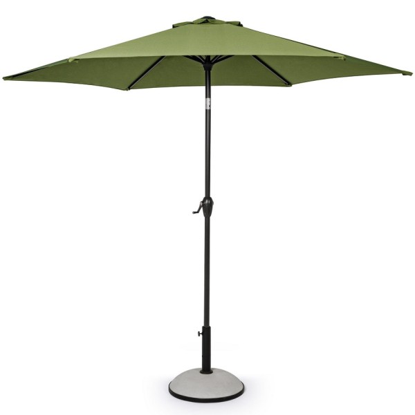 Зонт САЛЕРНО Оливковый солнцезащитный Высота 235 см купить в Наволоках