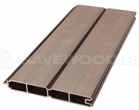 Заборный профиль из ДПК Savewood SW Agger матовый терракот купить в Наволоках