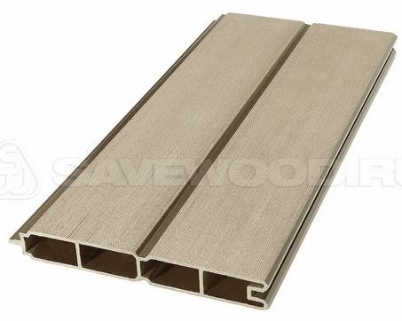 Заборный профиль из ДПК Savewood SW Agger матовый тик купить в Наволоках