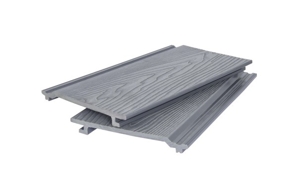 Фасадная доска POLIVAN GROUP 3D фактура дерева DENPASAR серый купить в Наволоках