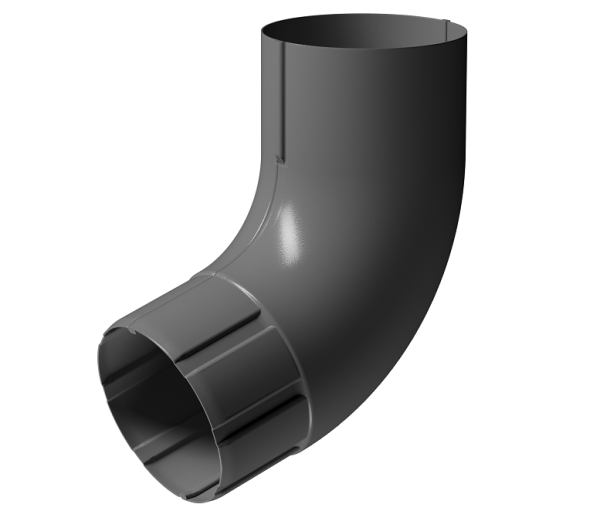 Колено 72° D90 Döcke STAL PREMIUM Графит, (RAL 7024) купить в Наволоках