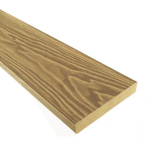 Террасная доска из ДПК Terrapol Смарт 3D Полнотелая без паза Дуб Севилья купить в Наволоках