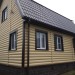 Сайдинг "blockhouse" под бревно, Престиж ВН-01, золотистый купить в Наволоках