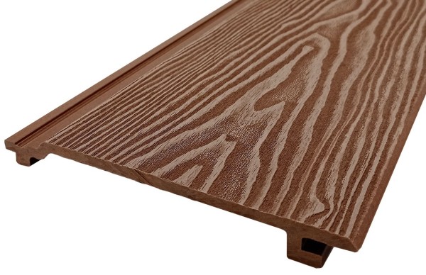 Сайдинг Darvolex 185x19x3000мм, 3D тиснение Коричневый купить в Наволоках