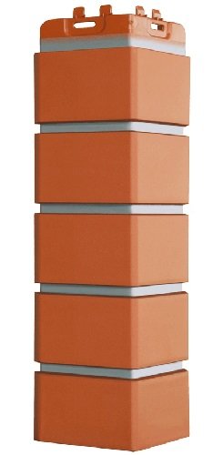 Угол Grand Line клинкерный кирпич ПРЕМИУМ Терракотовый (шов RAL 7006) купить в Наволоках