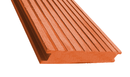 Террасная доска из ДПК ECODECKING Premium Терракот купить в Наволоках