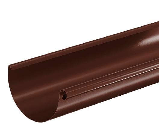 Водосток Aquasistem, система 150/100 - Водосточный желоб 3.00м RAL 8017 Коричневый купить в Наволоках
