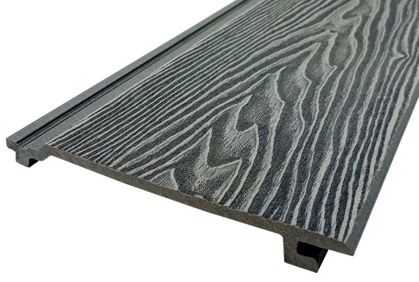 Сайдинг Darvolex 185x19x3000мм, 3D тиснение Серый купить в Наволоках