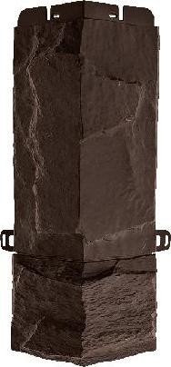 Угол наружный Альта-Профиль Гранит ЭКО - Коричневый купить в Наволоках