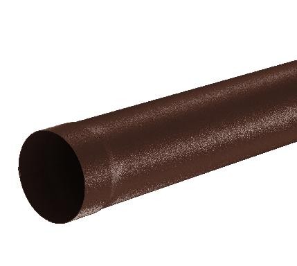 Водосток Aquasistem, Система 150/100 - Труба водосточная 3.00м RAL 8017 Коричневый matt купить в Наволоках