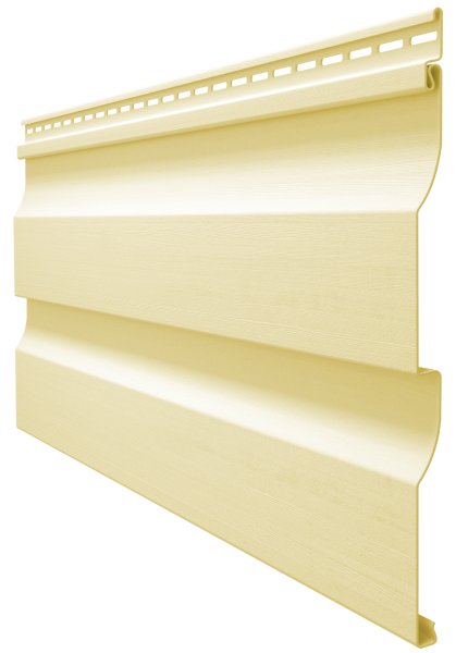 Виниловый сайдинг docke (дёке) - профиль D4,5D, банан купить в Наволоках