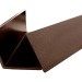 Уголок ДПК для сайдинга 70x70x3000мм Коричневый купить в Наволоках