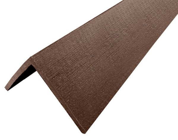 Уголок ДПК для сайдинга 70x70x3000мм Коричневый купить в Наволоках