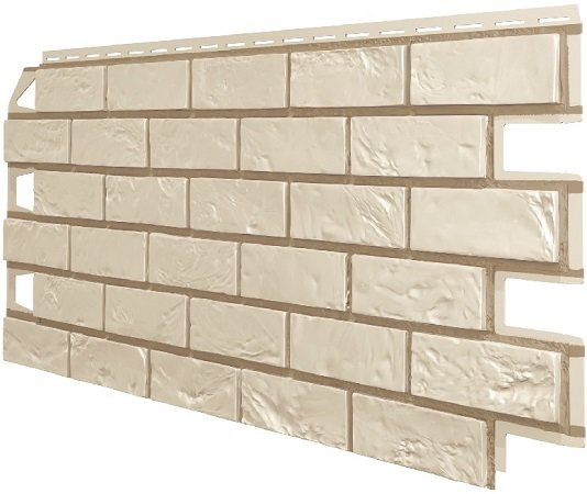Фасадная панель VOX Vilo Brick Слоновая кость купить в Наволоках