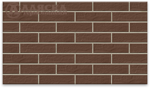 Фасадные Термопанели Аляска Braun Rustic купить в Наволоках