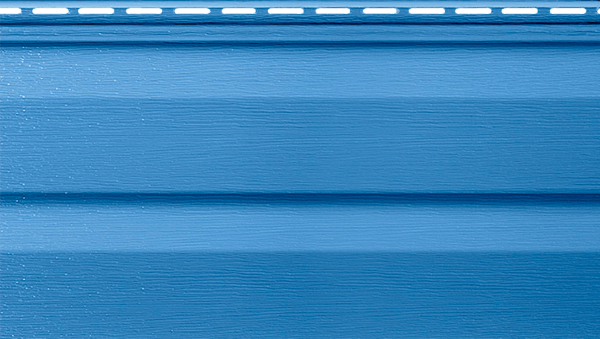 Виниловый сайдинг Канада плюс премиум, синий купить в Наволоках