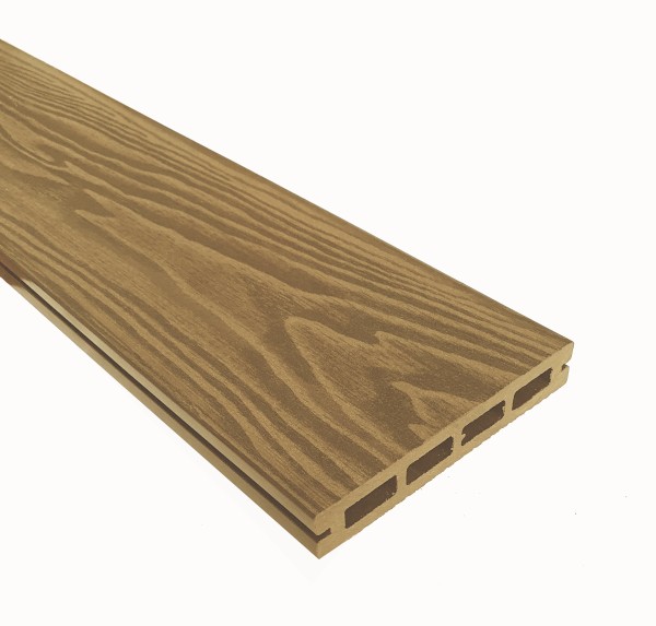 Террасная доска из ДПК Terrapol Смарт 3D Пустотелая с пазом Дуб Севилья купить в Наволоках