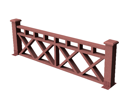 Ограждения декоративное ДПК GRINDERDECO Бэйли мербау. купить в Наволоках