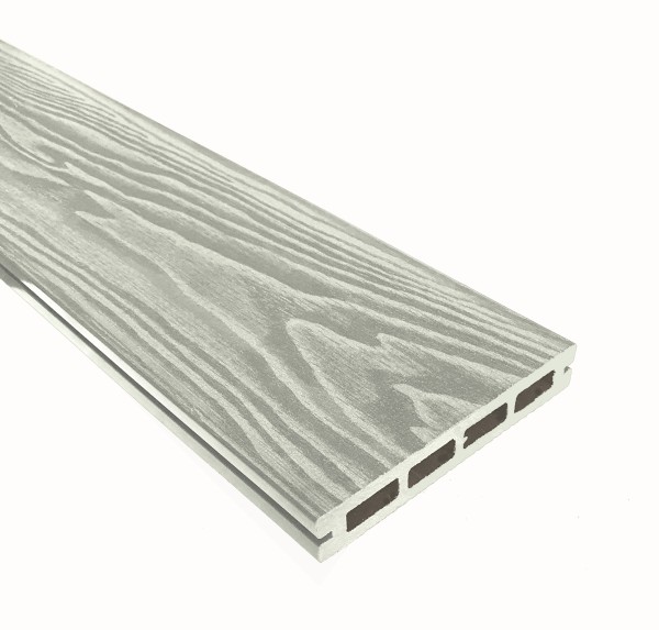 Террасная доска из ДПК Terrapol Смарт 3D Пустотелая с пазом Дуб беленый купить в Наволоках