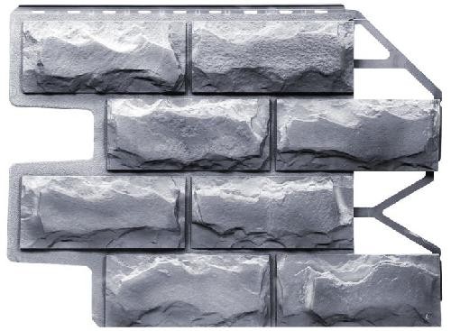 Фасадная панель FineBer Блок, Светло-серый купить в Наволоках