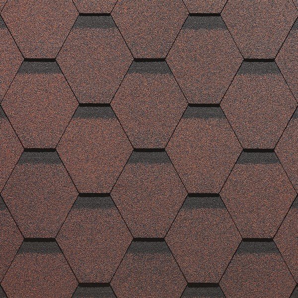 Гибкая черепица Docke, коллекция Сота – Красный купить в Наволоках