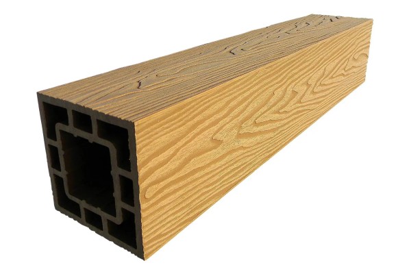 Столб опорный ДПК Deckart 125×125 Орех купить в Наволоках