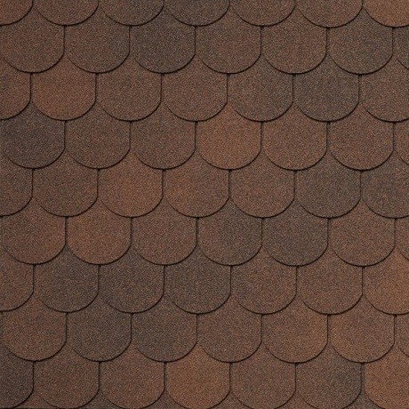 Гибкая черепица Tegola ASSISI marrone 434 купить в Наволоках