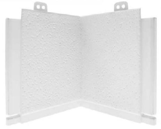 Угол добора Альта-профиль Альта Декор (отделочные элементы) Белоснежный купить в Наволоках