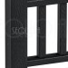 Комплект крышка/юбка для столба SEQUOIA BLACK купить в Наволоках