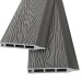 Заборная панель шип-паз EasyDecking Wood-Х 146х20 Серый купить в Наволоках