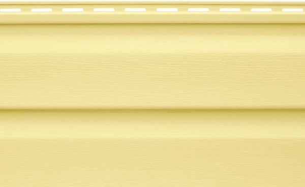 Виниловый сайдинг Канада плюс престиж, желтый купить в Наволоках