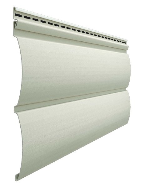 Виниловый сайдинг docke (дёке) - blockhaus D4,7T (под бревно), сливки купить в Наволоках