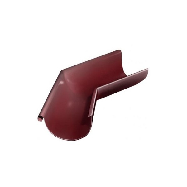 Водосток Grand Line 125x90 – Угол желоба наружный 135° RAL 3005 купить в Наволоках