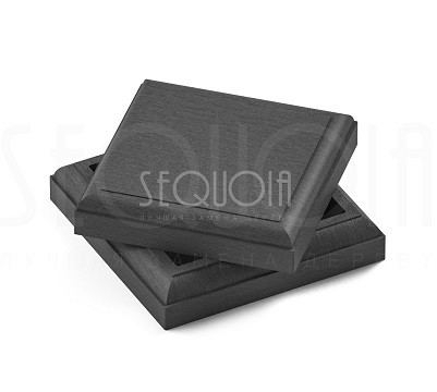 Комплект крышка/юбка для столба SEQUOIA GRAY купить в Наволоках