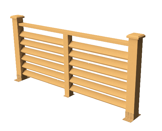 Ограждения декоративное ДПК GRINDERDECO Босфор песчаник купить в Наволоках