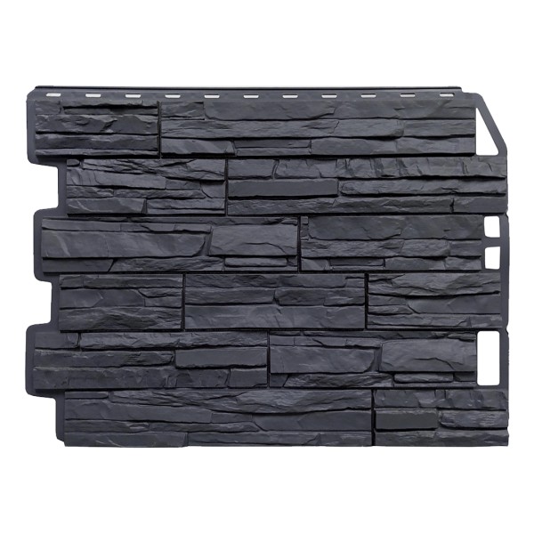 Фасадная панель FineBer, Скол - Асфальт купить в Наволоках