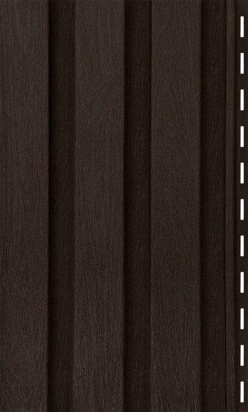 Сайдинг Ю-Пласт Тимберблок Рейка фасадная Орех тёмный купить в Наволоках