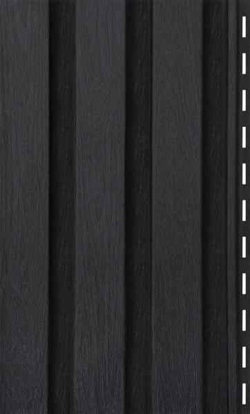 Сайдинг Ю-Пласт Тимберблок Рейка фасадная Угольный купить в Наволоках