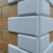 Угол Наружный к Фасадным Термопанелям Доломит Дагестанский Камень 400 мм Белый купить в Наволоках