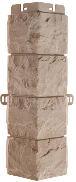 Фасадная панель Наружный угол фагот (талдомский), 0,45 х 0,13м (н) купить в Наволоках