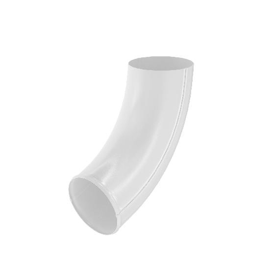 Водосток Aquasistem, система 150/100 - Отвод трубы RAL 9003 Белый купить в Наволоках