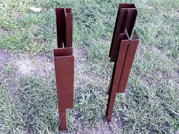 Угловой элемент металл, 90° для доски 225х30 мм Holzhof купить в Наволоках