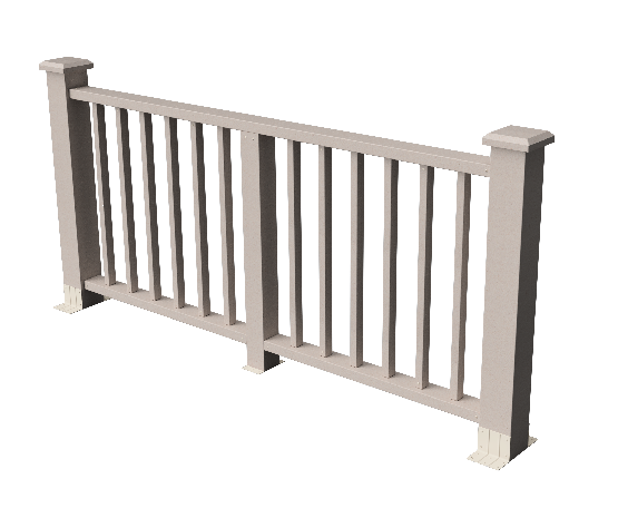 Ограждения декоративное ДПК GRINDERDECO Альма выбеленый дуб купить в Наволоках