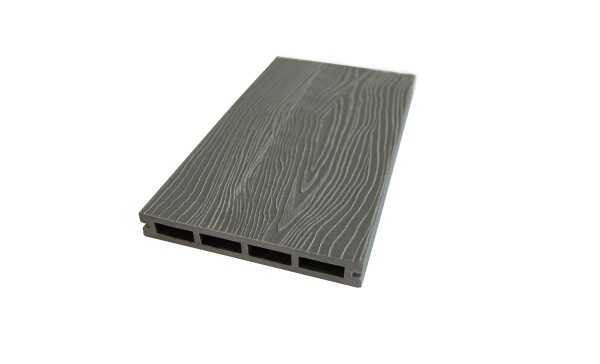 Террасная доская ДПК NanoWood Nature 3D (20мм) пустотелая Серый купить в Наволоках