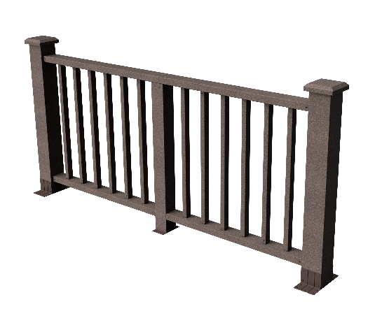 Ограждения декоративное ДПК GRINDERDECO Альма венге купить в Наволоках