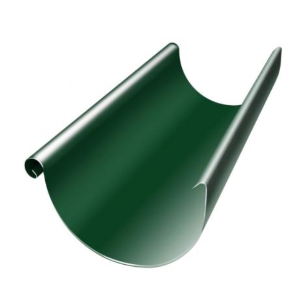 Водосток Grand Line 125x90 – Желоб 3м RAL 6005 купить в Наволоках