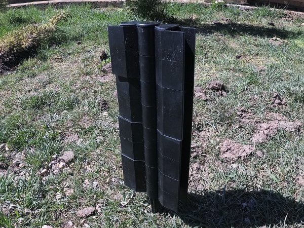 Угловой элемент поворотный, пластиковый от 60° до 300° для доски 300х30 мм из ДПК чёрный Holzhof купить в Наволоках