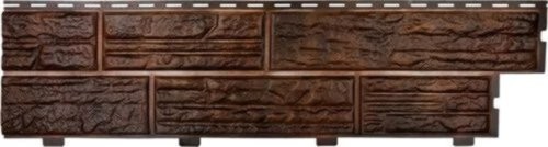 Формованный Сайдинг Альта-профиль Сланцевая Порода коричневый купить в Наволоках