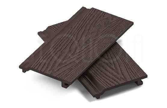 Доска фасадная ДПК 3D SEQUOIA Evolution WOOD BROWN купить в Наволоках
