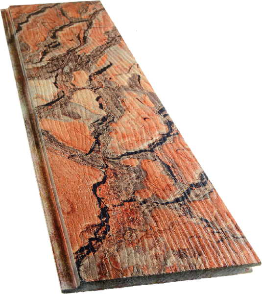 Фиброцементный сайдинг SidWood с фактурой под дерево W-138 Клик купить в Наволоках